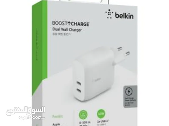 BELKIN BoostCharge Dual USB-C PD Wall Charger 40W /// افضل سعر بالمملكة