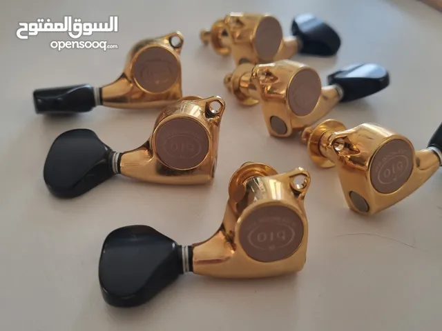 HUGEDISCOUNT! Gotoh SGL510Z-EL5 Tuners (Nature Mode) - 21:1 Tuning Ratio. Gold/Ebony Buttons