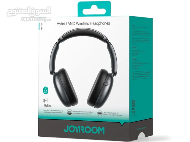 سماعات Joyroom JR-JH1عيش التجربة. اسمع الفرق بتقنية إلغاء الضجيج!