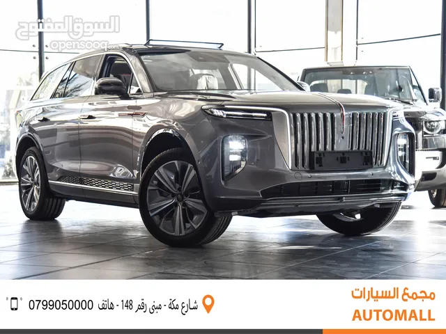 هونشي E-HS9كهربائية بالكامل وارد وكفالة الوكالة 2023 Hongqi E-HS9 EV / Full-Size Smart Electric SUV