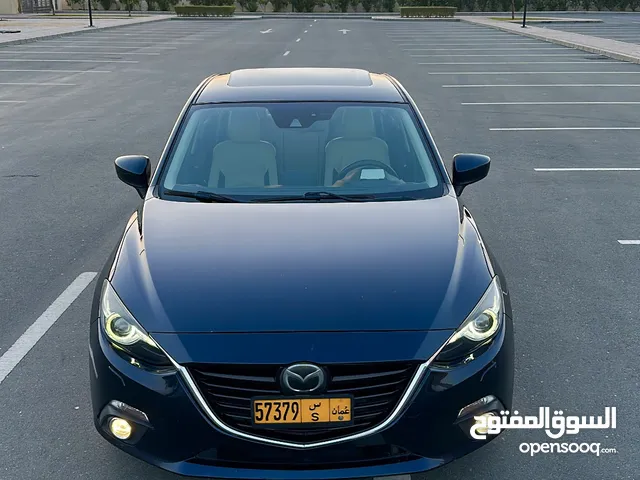 للبيع مازدا 3 موديل 2016 تورنج وكالة عمان قمة في النظافة والسيارة بحالة جداً ممتازة فرصة للإستخدام