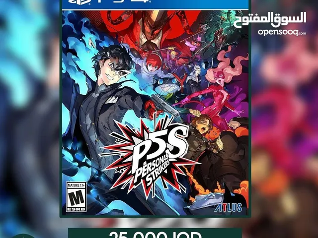 Persona 5 strikers PS4 العاب بلي 4