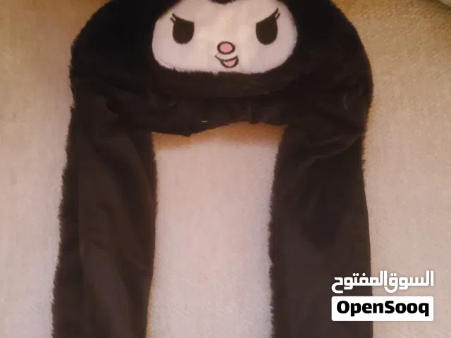 قبعة كورومي أصلية باذان متحركة Kuromi Fun Hat With Flapping Ears