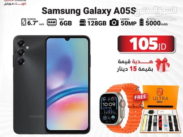 SAMSUNG A05S ( 128GB ) / RAM 6 NEW /// سامسونج ايه 05 اس ذاكرة 128 رام 6 الجديد