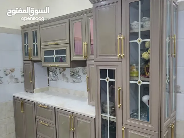 مطابخ المنيوم صاج دبل وكلادنك ونوافذ وابواب المنيوم