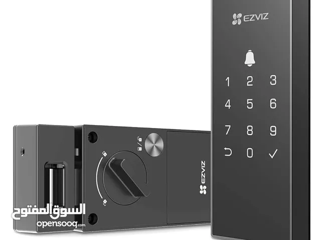 EZVIZ DL03 Smart Rim Lock - Bluetooth & Wi-Fi Enabled, Multi-Method Keyless Entry, Remote Control,