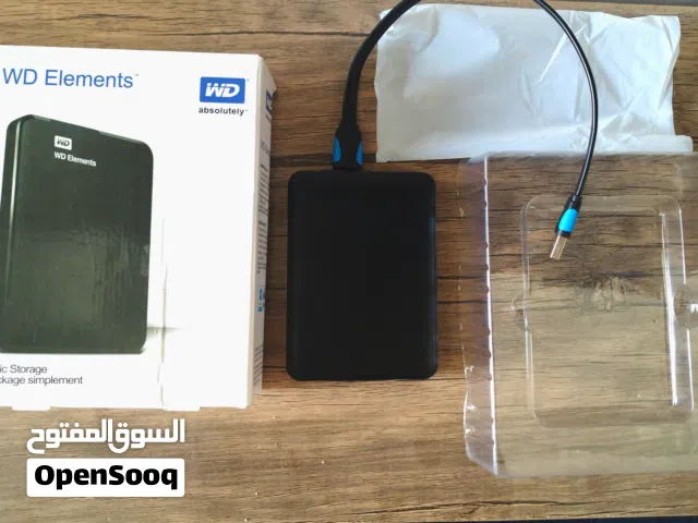 هارد HDD 500GB خارجي شبه جديد