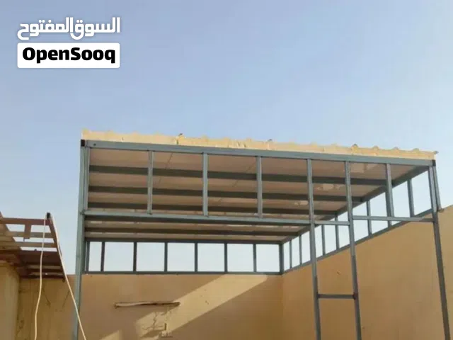 مضلات وسواتر وبرجولات وسندويش بنل معا تركيب سمنت بورد