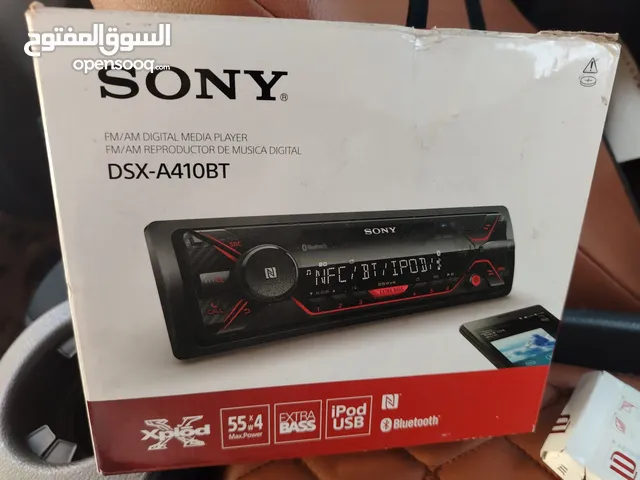 مسجل سوني بلوتوث وسستم زلزال وجوز سماعات كلش اصلي
