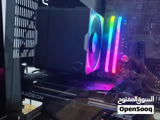 السعر 1525 الف ASUS DUAL RX 7800 XT 16GB المعالج AMD R5 5500 TRY
