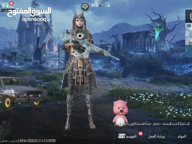 حساب ببجي للبيع