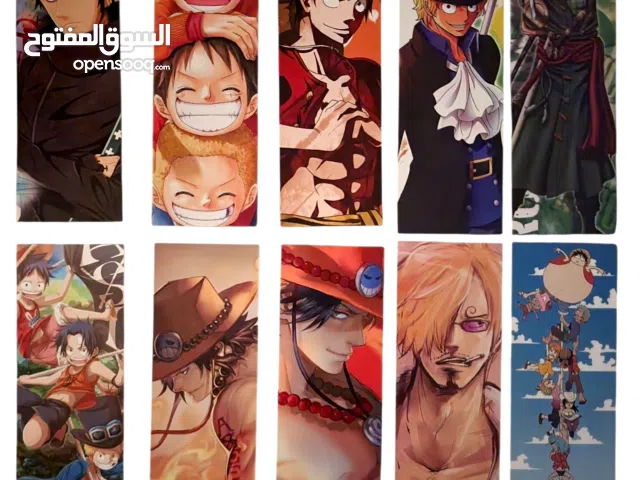 One Piece anime bookmarks 0.100 bz each