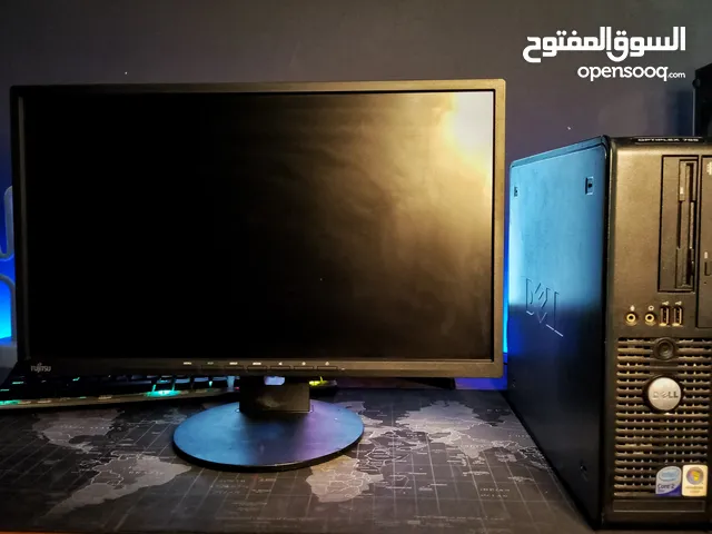 PC Dell Desktop & Monitor