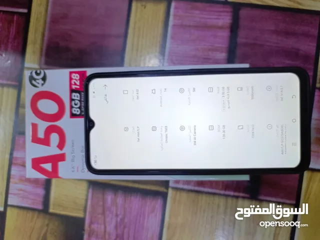 موبايل ايتل A50نضيف جدا اقرا الوصف مهم