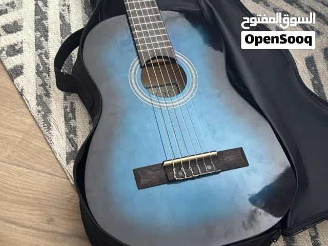 Carlos Blue Guitar with case