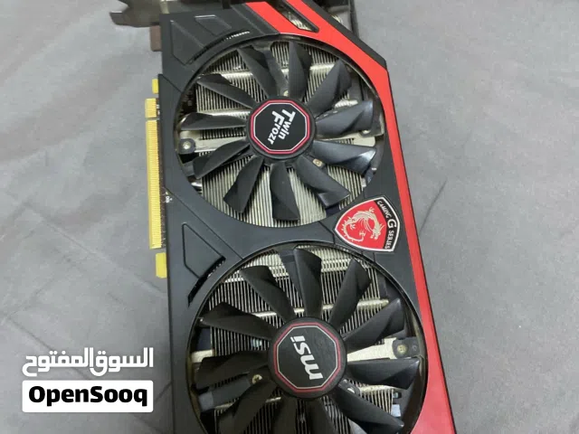 كرت شاشة msi Gtx 760 oc 4GB حرقققق