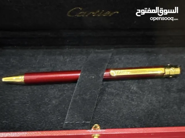 قلم كارتير سانتوس عنابي اصلي