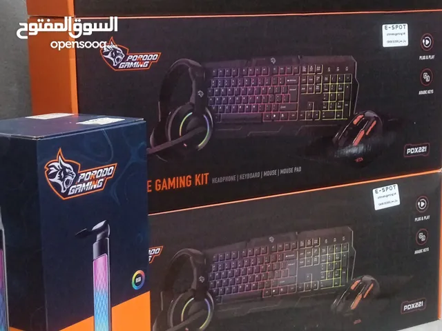 gaming keyboard mouse headphone and headphone RGB stand