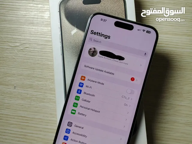 iPhone 15 Pro Max مستعمل شبه الجديد