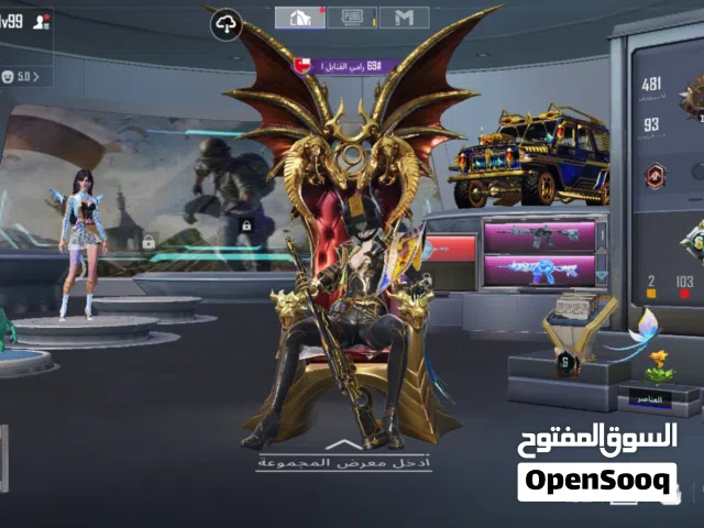 حساب ببجي للبيع