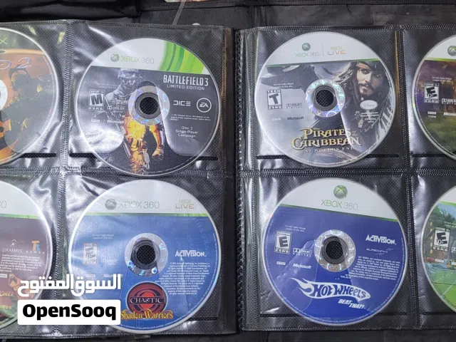 للبيع العاب xbox 360 بدون علبة او غلاف مستعملة أصلية