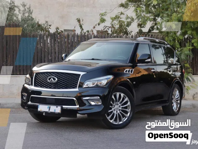 2017 إنفينيتي QX80 Luxe