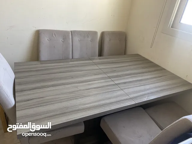 طاوله سفره مع 6 كراسي