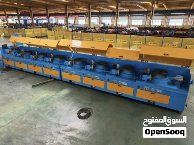 للبيع خط إنتاج الاسلاك الحديديه والفولاذ والمسامير والببراغي ....