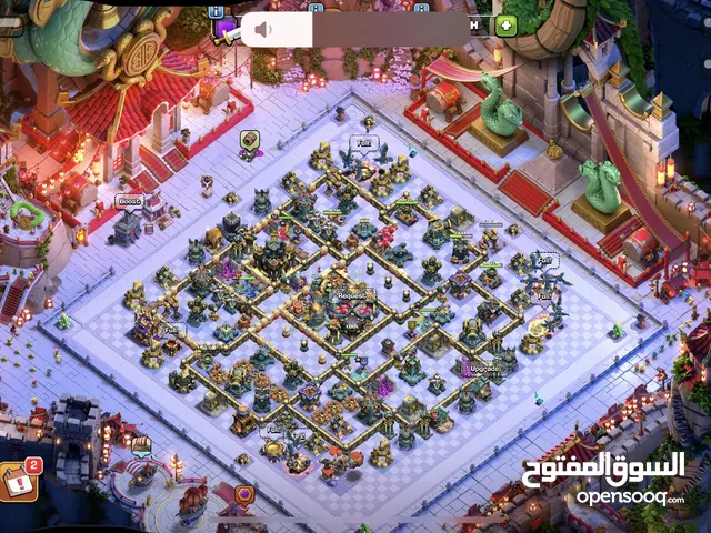 حساب كلاش اوف كلانز Clash of Clans ماكس كلشي