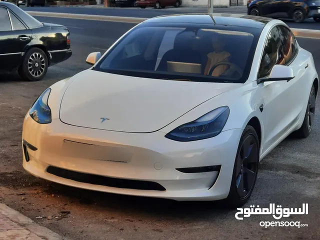 تسلا مودل 3 مع الرقم أو بدون