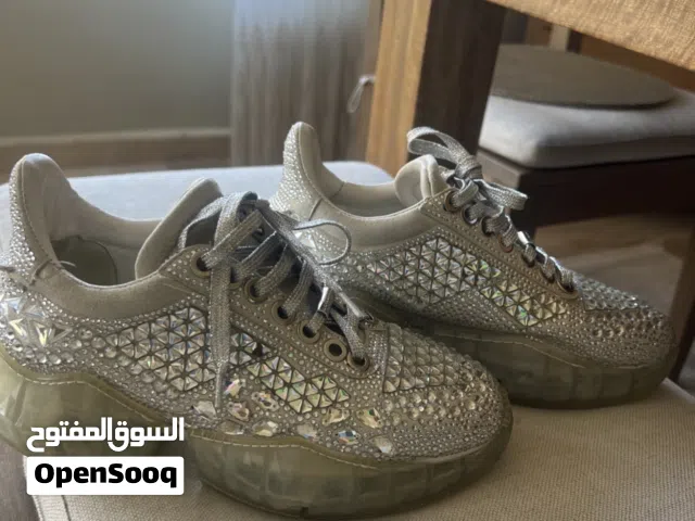 Jimmy Choo embellished sneakers - original