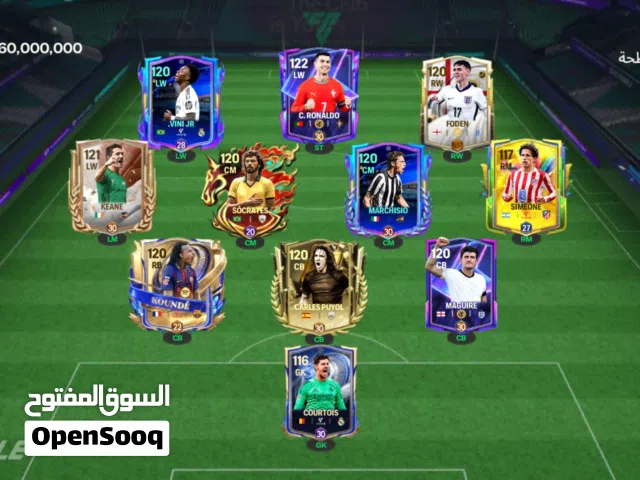 حساب FC mobile للبيع مربوط قوقل السعر 200 ريال سعودي