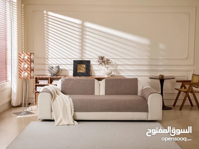 طقم وجه أرضيات كنب وكورنرات عصري مودرن ديزاين أوروبي مع أرضية حبيبات للثبات ومنع التحرك
