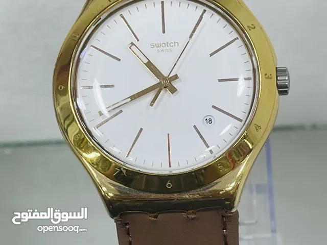 Swatch swiss مجموعة ساعات سواتش سويسري الساعات بحالة الوكالة بدون علبة وكفالة استعمال خفيف