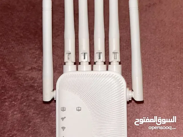 مقوي انترنت + نقطة اتصال شبكه