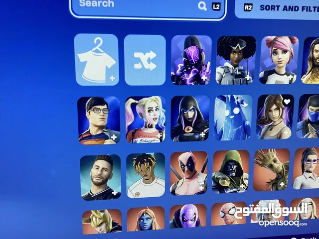 حساب سوني فورت نايت