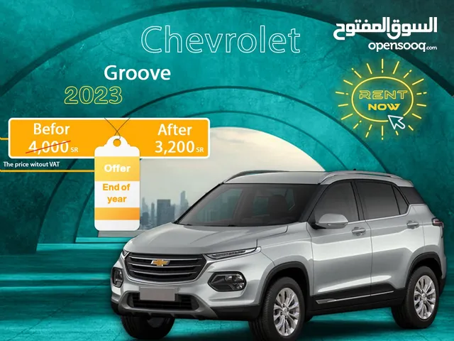 Chevrolet Groove 2023 for rent in Al Qatif - Free delivery for monthly rental