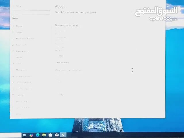 كمبيوتر مكتبي متكامل مع شاشة– أداء عالي وسعر ممتاز High-Performance Desktop PC with Monitor