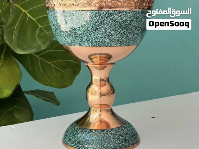 طاجین ديال آجيـل مزيّن بالفيروز – صنعة تقليدية مغربية وأصلية