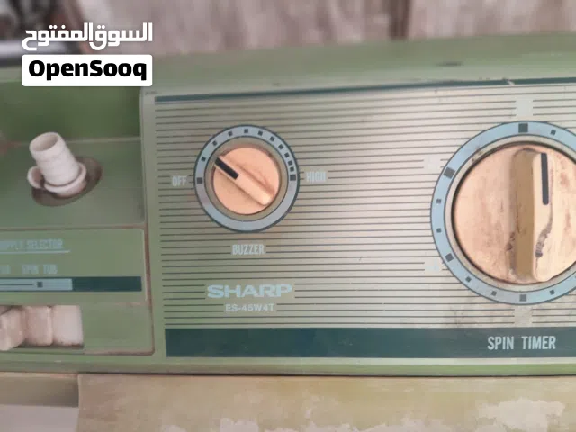 غساله حوضين حجم كبير نوع شارب يباني فحص ميه بالميه