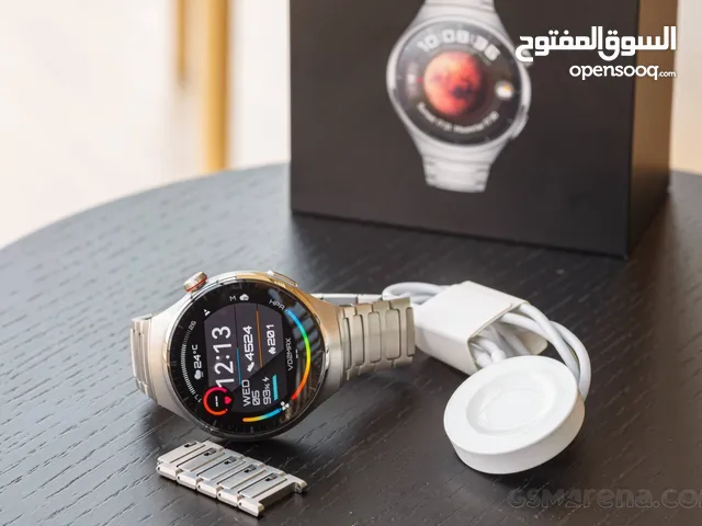 HUAWEI Watch 4 Pro - Silver, Titanium Strap ( Contact me on WhatsApp only)