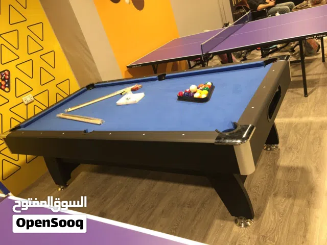 طاولة بلياردو 8 قدم خشب بل كامل جودة عالية بالصناعه يوجد خدمه التوصيل و التركيب بسعر مميز