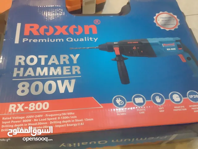 roxon Drill hilty. 800 w .+5 bits