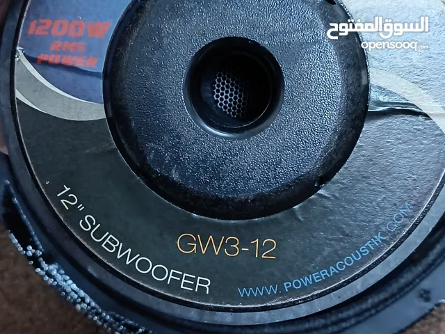 subwoofer power acoustic 2500max. rms 1200. 2ohm