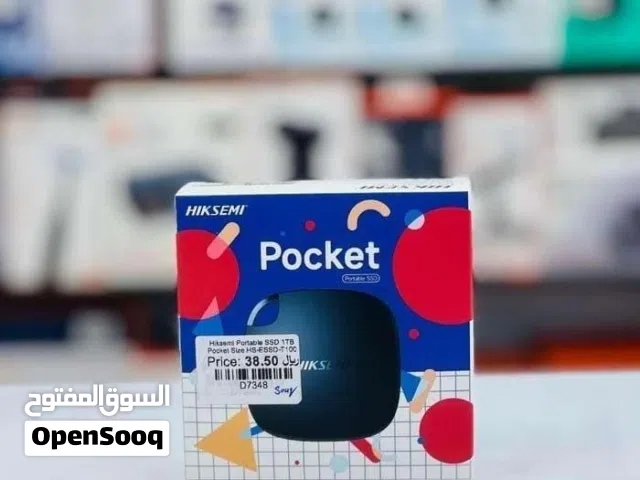 Hiksemi Portable SSD 1TB Pocket Size. New