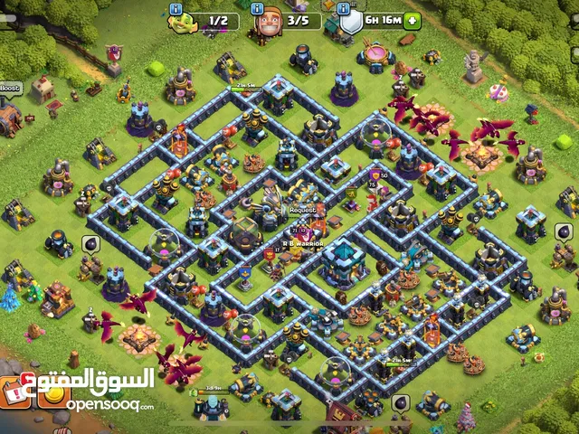 Clash of clans account for sale , حساب كلاش اوف كلانس للبيع بسعر معقول
