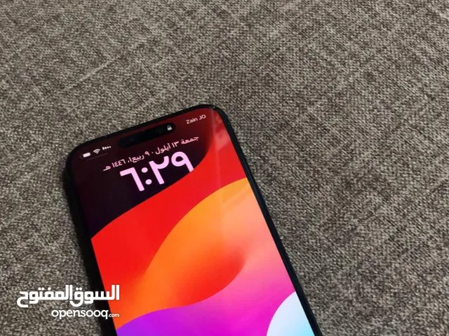 آيفون 15 برو ماكس مشفر شغال خط شريحه