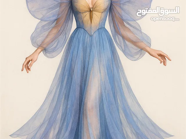 فساتين فريدة وجميلة مميزة كتميزك تصميم فستان رقمي فقط على عارضة حقيقية بصفحتي