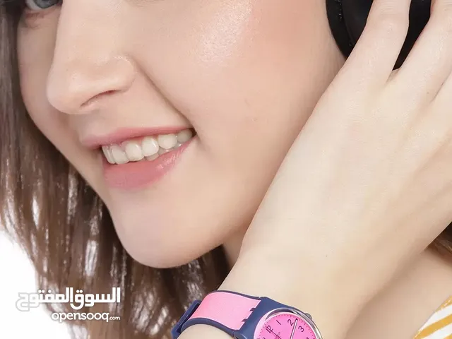 Swatch pink gum