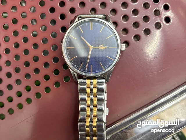 Analog Quartz Lacost watches for sale in Dammam